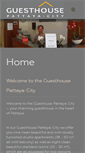 Mobile Screenshot of gaestehaus-pattaya-city.com